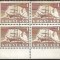 B2025 - Groenlanda 1950 - &quot;Gustav Holm&quot; 3v.stampilat,bloc de patru