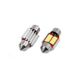 Set becuri auto cu LED CANBUS sofit compatibil C5W 10 SMD 31mm Alb 12/24V FAVLine Selection