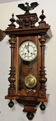 Ceas de perete cu pendula Schlenker &amp;ndash; Kienzle II foto