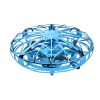 Mini drona cu senzori inflarosu, rotire 360 grade, control prin gesturi, Albastra, Urban Trends &reg;, Oem