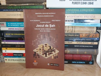 VLAD UNGUREANU - JOCUL DE SAH : INDRUMAR PENTRU INITIEREA ELEVILOR , ANUL I * foto