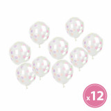 Set de baloane - buline colorate - 12 bucăți / pachet