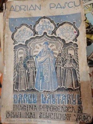 1939 Adrian Pascu, Barbu Lăutarul, editura Librăriei Ath. Gheorghiu Iași foto
