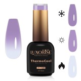 Cumpara ieftin Oja Semipermanenta Termica 3 Culori LUXORISE ThermoCool - Hidden Innocence 10ml