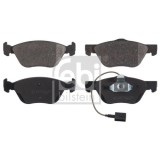 Set placute frana disc Alfa Romeo 147, 156, 156 Sportwagon, GT; Fiat Bravo I, Punto; Lancia Lybra, Lybra Sw, 156.4x155.1mm, parte montare punte