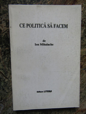 Ion Mihalache - Ce politica sa facem (1995) foto