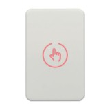 Buton de iesire Touch, plastic alb, montaj aparent, 12-24 Vcc, NO-NC-COM, LED, 86 x 55 mm CSB-86-P1, Csaccess