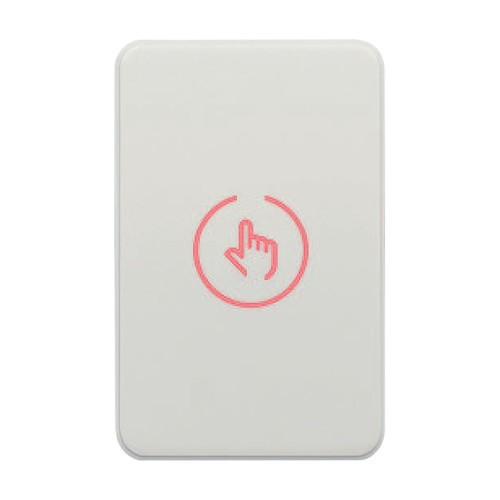 Buton de iesire Touch, plastic alb, montaj aparent, 12-24 Vcc, NO-NC-COM, LED, 86 x 55 mm CSB-86-P1 SafetyGuard Surveillance