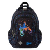 Ghiozdan Scolar Copii St.Right BP26 Game Controller, 3 Compartimente, Ergonomic, 20L, 39x27x17 cm