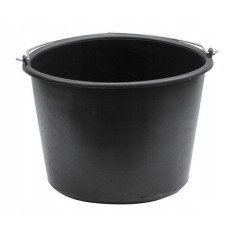 Galeata, Inna, Plastic, 12 l, Negru