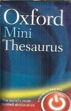 Oxford mini thesaurus foto