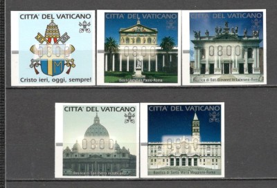 Vatican.2000 Timbre de automat:Anul Sfant-Biserici SV.665 foto