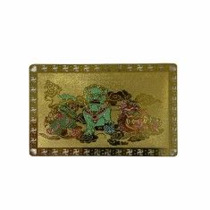Card metalic cu cei trei gardieni celesti