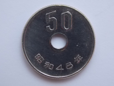 50 YEN 1973 JAPONIA foto