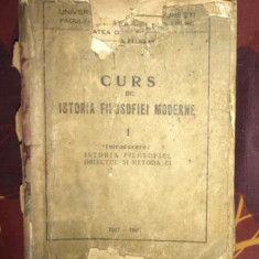 Mircea Florian Curs de istoria Filosofiei Moderne I 1947-8