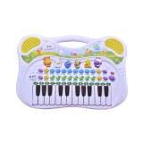 Jucarie Pian cu activitati pentru copii, inregistrare muzica, Mov, ATU-087509, Oem