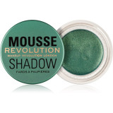 Makeup Revolution Mousse fard de pleoape cremos culoare Emerald Green 4 g