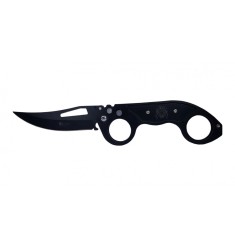 Briceag de vanatoare automat IdeallStore&reg;, U.S.A.Blade, otel inoxidabil, 22.5 cm, negru