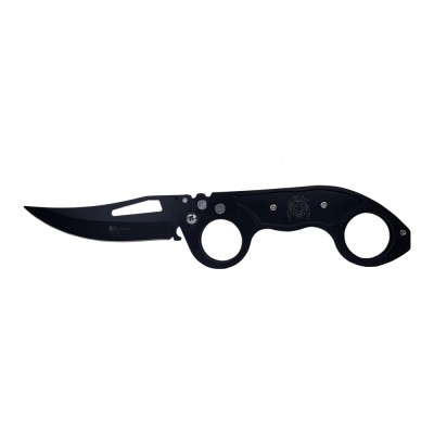 Briceag de vanatoare automat DEPOX&amp;reg;, U.S.A.Blade, otel inoxidabil, 22.5 cm, negru foto