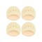 Set 4 talpici de protectie cu burete pentru picior si degete, material textil - Bej