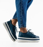 Cumpara ieftin Pantofi Casual Varlas Albastri