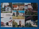CPIB 23248 CARTE POSTALA - JUD. COVASNA - MALNAS BAI, TARGU SECUIESC, COVASNA, SANATORIUL TORIA, CETATEA BALVANYOS, SF. GHEORGHE, MALNAS BAI,CIRCULAT, Circulata, Fotografie