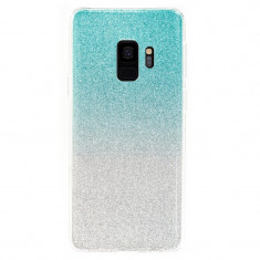 Husa Fashion Samsung Galaxy S9 Glitter Argintie foto