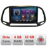 Navigatie Fiat Doblo 2015-2018 C-DOBLO15 Octa Core cu Android Radio Bluetooth Internet GPS WIFI 4+32GB CarStore Technology