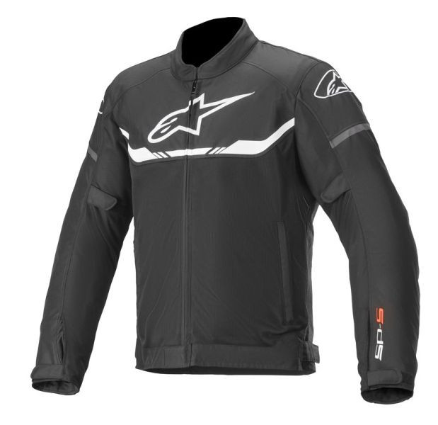 Geaca textil moto Alpinestars T-Sps Air, negru/alb, marime M