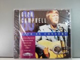 Glen Campbell - Live in Concert (1994/Music Collection/Germany) - CD/Nou/Sigilat, Country, MCA rec