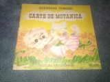 GHEORGHE TOMOZEI - CARTE DE MOTANICA