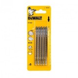 Set 5 lame DT2164, HCS pentru fierastrau pendular, DeWalt