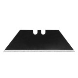Lame trapezoidale pentru cutter, negre, set 10 buc, otel SK2 NEO TOOLS