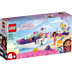 LEGO Gaby's Dollhouse - Barca cu Spa a lui Gabby si a Pisirenei (10786) | LEGO