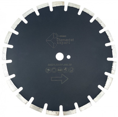 Disc DiamantatExpert pt. Asfalt, Caramida &amp;amp; Abrazive 450mm Profesional Standard - DXDY.EASF.450.25 foto