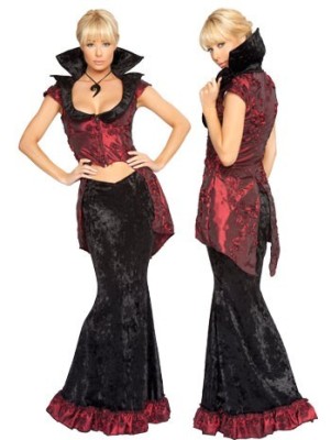 K46 Costum Halloween Vampirita foto