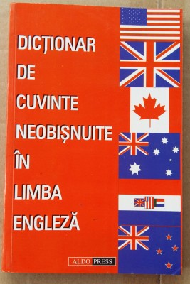 (C507) DICTIONAR DE CUVINTE NEOBISNUITE IN LIMBA ENGLEZA foto