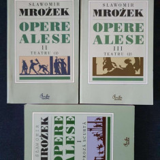 Slawomir Mrozek – Opere alese 1, 2, 3 (Proza scurta & Teatru, 3 vol.)