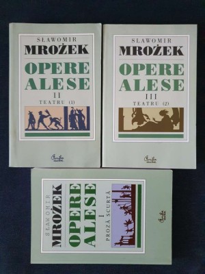 Slawomir Mrozek &amp;ndash; Opere alese 1, 2, 3 (Proza scurta &amp;amp; Teatru, 3 vol.) foto