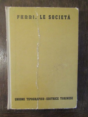 LE SOCIETA-GIUSEPPE FERRI foto