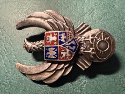 Insigna specialist de clasa ATTNA aviatie militara model dupa an 2000 foto