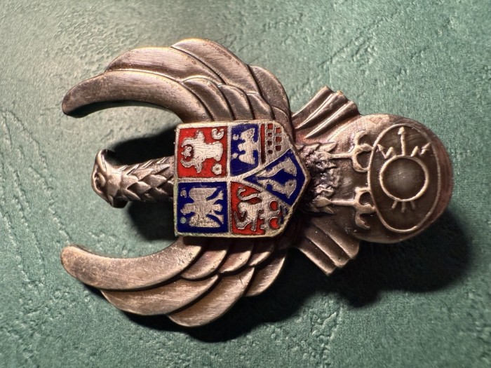 Insigna specialist de clasa ATTNA aviatie militara model dupa an 2000