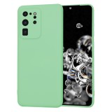 Husa silicon Samsung Galaxy S20 Ultra Techsuit SoftFlex, verde deschis