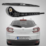 Cumpara ieftin Braț și Lamelă Ștergător Spate Renault Megane 3 Grandtour, Break (2008-2016) - 370mm, Set Complet cu Capac Mammooth MMT RAW 402