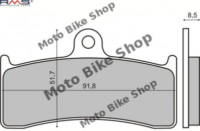 MBS Placute frana (Sinter) Honda CB 1300 &amp;#039;98-&amp;#039;00 /Yamaha YZF R7 &amp;#039;99-&amp;#039;01, Cod Produs: 225101272RM foto