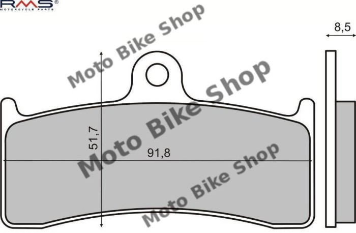 MBS Placute frana (Sinter) Honda CB 1300 &#039;98-&#039;00 /Yamaha YZF R7 &#039;99-&#039;01, Cod Produs: 225101272RM