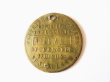 Rar! Jeton Hill &amp; Co.Sunderland cca.1830,comercianti exportatori de imbracaminte