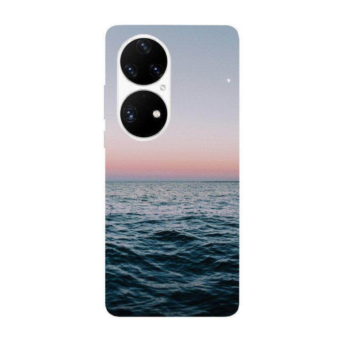 Husa compatibila cu Huawei Nova Y70 model Over the horizon, Silicon, TPU, Viceversa