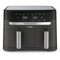 Friteuza cu aer cald Tefal Dual Easy Fry &amp;amp; Grill EY905B10, 2700 W, capacitate 8.3 L, 8 programe automate, vase detasabile antiaderente, Tehnologia