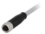 Conector M8 Mamă 4PIN cu Cablu 5m PVC